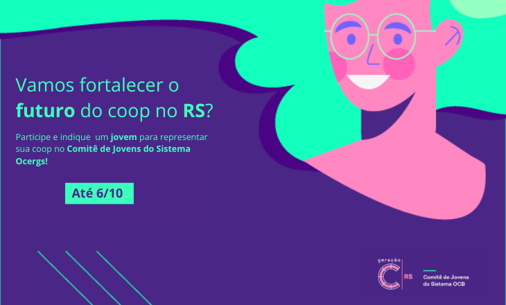 Sistema Ocergs convida coops para indicarem representantes para o Comitê de Jovens