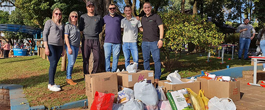 Dia C de Água Santa tratou temas como alimentação saudável e cooperativismo