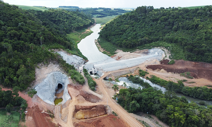 Coprel investe na região de Tio Hugo com a construção de usina hidrelétrica e subestações de energia