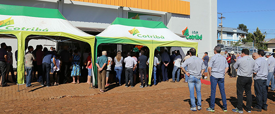 Loja Cotribá abre as portas em Quinze de Novembro