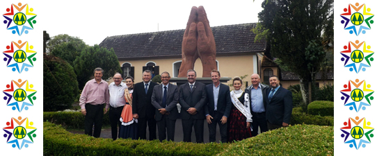 Nova Petrópolis recebe Monumento à Irmandade