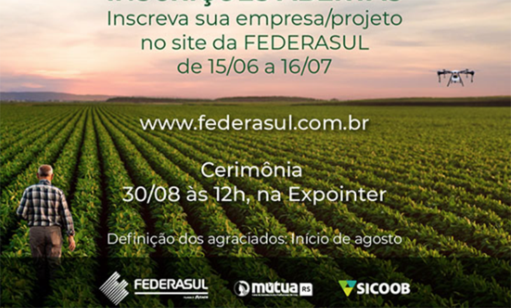 Inscrições abertas para o 11° Prêmio Vencedores do Agronegócio