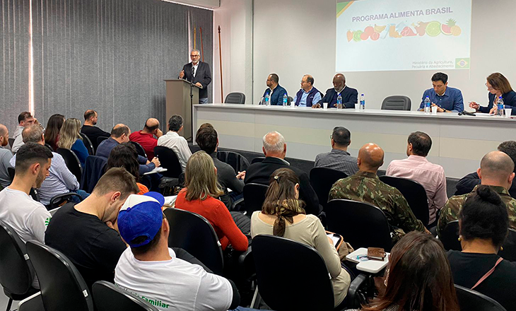 Seminário discute o Programa Alimenta Brasil