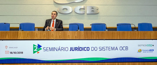 II Seminário Jurídico do Sistema OCB recebe ministro do Supremo Tribunal Federal