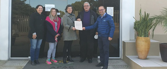 Unicred Porto Alegre faz doações a entidades beneficentes