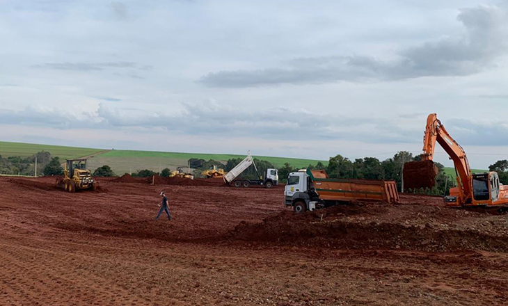 Cotrisal inicia construção da unidade em Dr. Maurício Cardoso