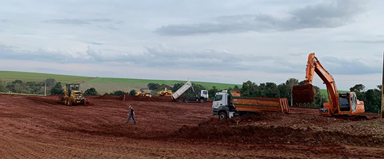 Cotrisal inicia construção da unidade em Dr. Maurício Cardoso