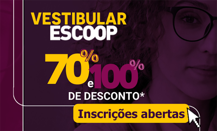 Inscrições abertas para o Vestibular Escoop 2024