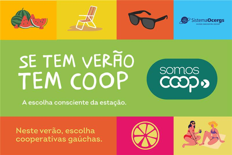 Se tem verão, tem coop: neste verão, escolha cooperativas gaúchas