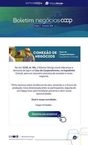 Boletim NegóciosCoop | Edição 2 | 2025