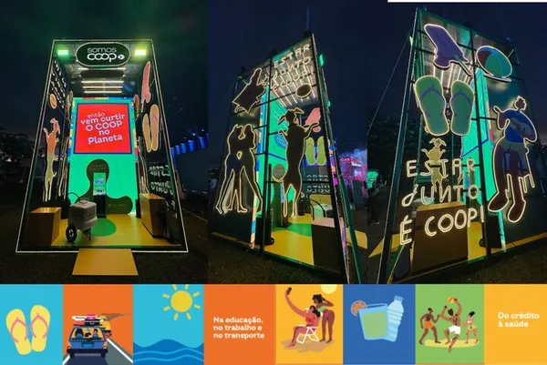 Cooperativismo marca presença no Planeta Atlântida 