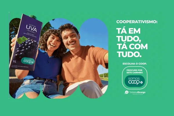 O coop tá em tudo, tá com tudo!