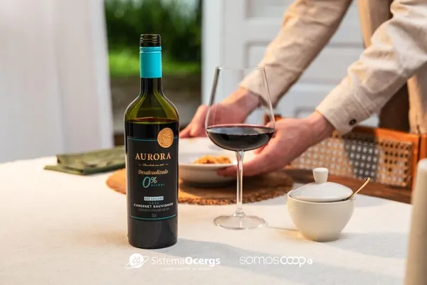 Vinho desalcoolizado da Aurora conquista nova medalha internaciona